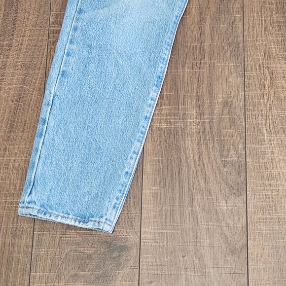 Levi's Sky Blue Straight Leg Denim Pants - Picture 8 of 11